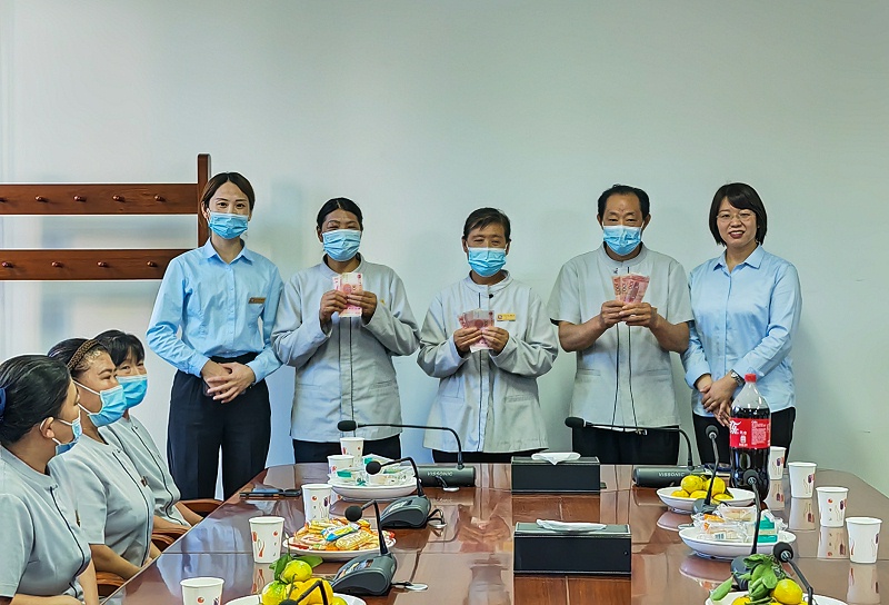 壬寅中秋，美汐清潔慰問一線員工