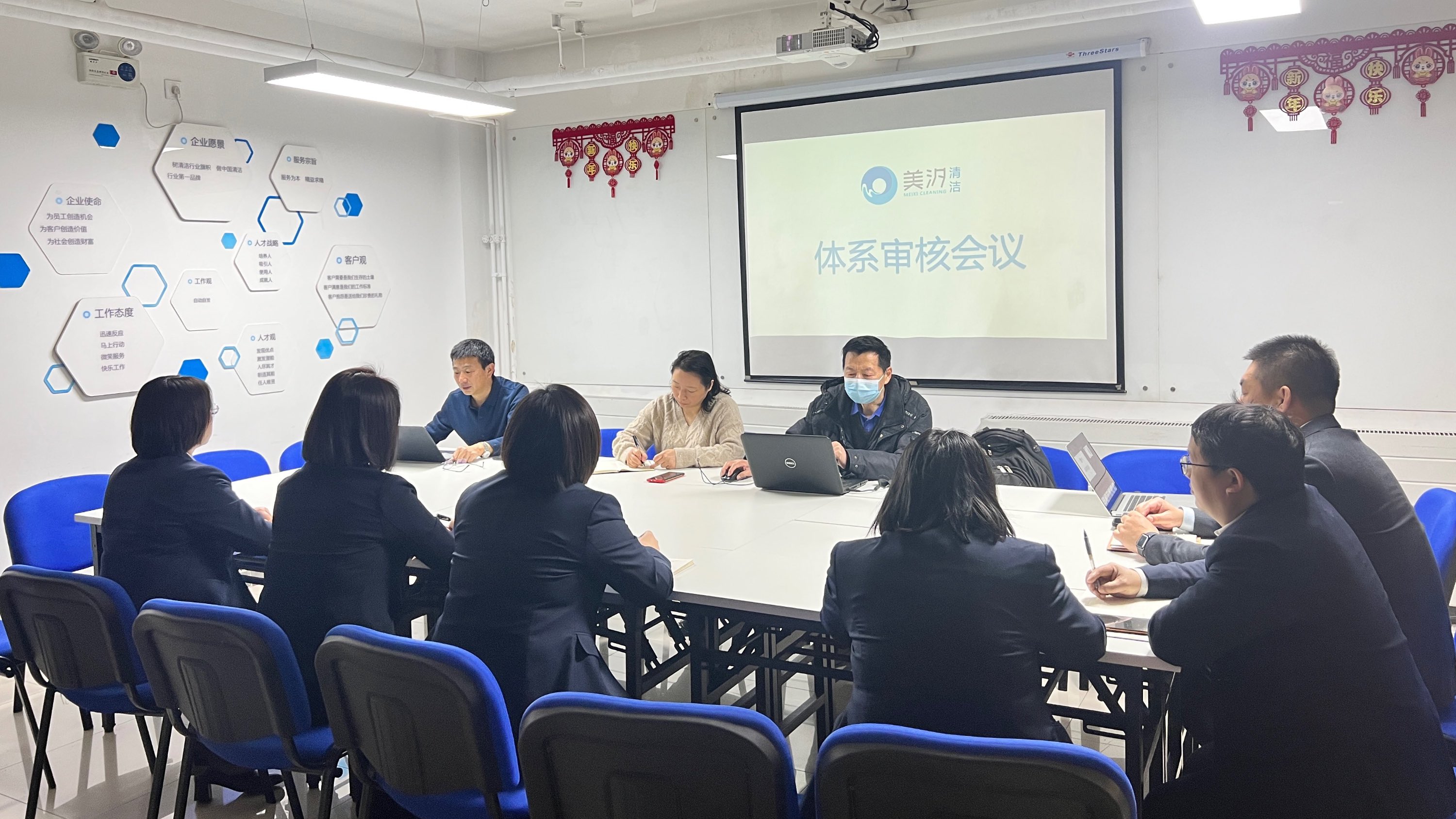 美汐清潔完成2023年三體系認(rèn)證工作，取得體系認(rèn)證證書